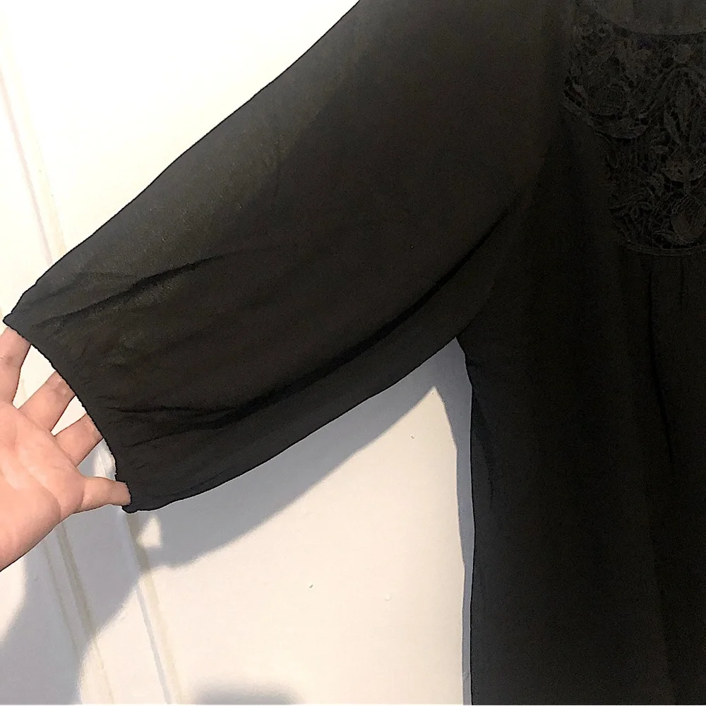 City chic black lace love top sz 18 NWT - Picture 5 of 10
